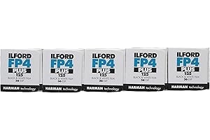 ILford FP4+, 35mm/36 exposures, 5 rolls