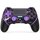 Reddening Controller Gamepad wireless per ps4/PC con motori di movimento e funzione audio, mini indicatore LED, cavo USB e an