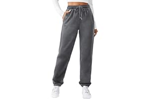 Zeagoo Womens Sweatpants Plain Joggers Pants Tapered Leg Sweatpants Casual Elastic Waist Tracksuit Bottoms with Pockets S-XXL