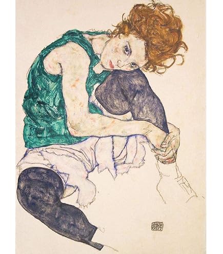 Secession 49. Ausstellung, 1918 Poster von Egon Schiele 13 x 18 cm