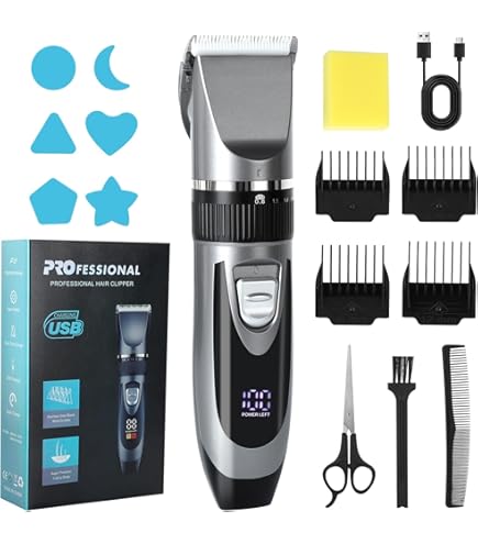 INN-616 GROOMING SET TAGLIACAPELLI/REGOLABARBA E TRIMMER - S - Foto 9