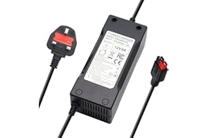 xiixtoo 12v 4 Amp Battery Charger - Red/Black Anderson/TorberryConnector - Suitable for MotoCaddyGolf Trolleys Using A 12v Lead-Acid SLA GEL AGM Battery