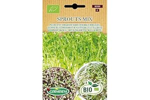 Germisem Bio Graines Légumineuses à germer (Haricot Mungo, Fénugrec et lentille rouge)