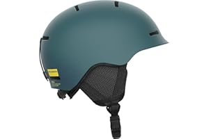 Salomon Orka Casque de Ski pour Enfant, Idéal pour Le Ski et Le Snowboard