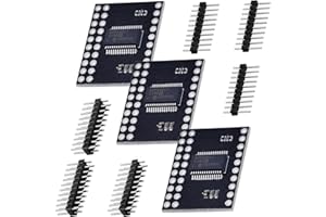GERUI MCP23017 I2C CJMCU-2317 Lot de 3 ports série 16 bits I/O Expander Module Port Expander avec interface série I2C, interface I2C haute vitesse compatible avec Arduino (3)