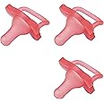 Dr. Brown's Happypaci 100% Silicone Pacifier,0M+,Pink,3 Count