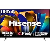 Hisense 43 Inch 4K Smart TV 43E6NTUK - Dolby Vision, Game Mode PLUS with 60Hz VRR ALLM, Smooth Motion, AI Sports Mode, Vidaa 