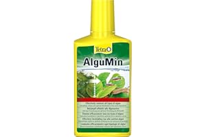 Tetra AlguMin - Quickly Combats All Types Of Algae In The Aquarium, Prevents The Growth Of New Algae, 250 ml