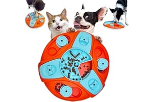 ROMICOTAS Exclusivo Juguete Interactivo Perro, Comedero de Inteligencia, Comedero Antivoracidad Gato y Perro,Alimentación Lenta, Juguete Tipo Puzzle, Juguete de olfateo 3 Niveles,Antideslizante