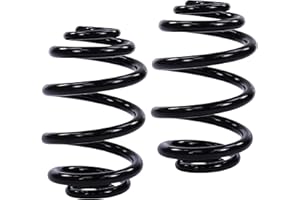 ENVA MADE FOR QUALITY BESTPRICE 2x ressort de suspension arrière ressort hélicoïdal gauche droit Compatible avec BMW Série 3 (E46), 3 Touring (E46), 3 Cabriolet (E46), 3 Coupé (E46)