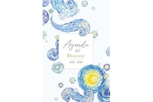 Agenda del Docente 2025/2026: Pianificatore Settimanale con Registro, Completa e Intuitiva per l'Anno Scolastico - Formato A5