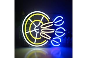 Wanxing Panneaux néon pour décoration murale, lumières néon pour chambre à coucher, Boomerang pour magasin, bar, salle de jeux, décoration d'intérieur