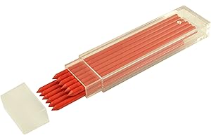 Koh-i-noor 4040/9 - Minas de recambio para lápices de 3,2 mm, color rojo