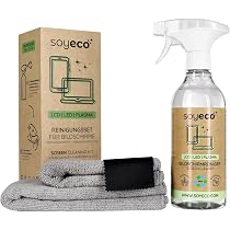 Wansiven Pulizia dello schermo, Spray per la Pulizia Schermi 100 ml, Pulisce Eff