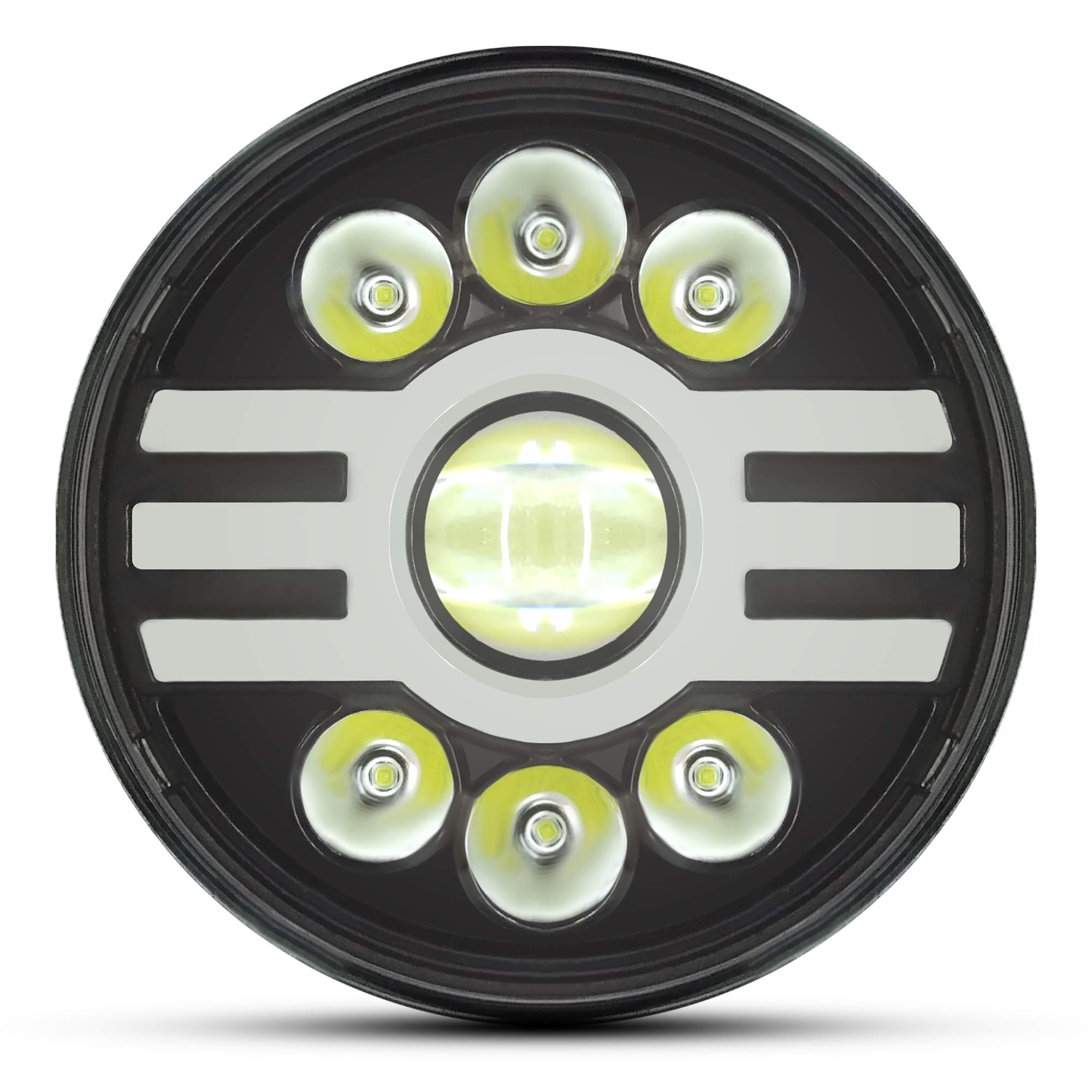 Buy Autofy 7 Inch Led Headlight For Royal Enfield Classic Electra