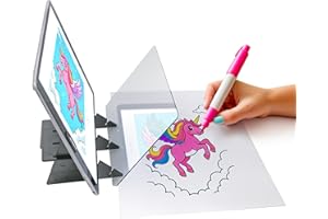 Crafts&Co® Projecteur Dessin, Optique Tracing | Outil de Traçage de Réflexion | Kit Dessin á Projecteurs á Téléphone Portables & Tablette | Tablette Graphique á Enfants, Adultes, Artistes Débutants