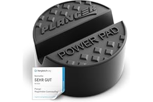‎PLANGER PLANGER® Wagenheber Gummiauflage - Power PAD (FÜR ALLE PKWs das Passende) 10 Jahre Garantie - Bruchsicher 3t, mit Geländewagen