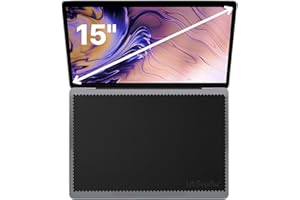 LetsSwipeThat® Paños Microfibra [3X Pack – 15 Pulgadas] – Protector Teclado & Limpieza Pantalla para MacBook Air