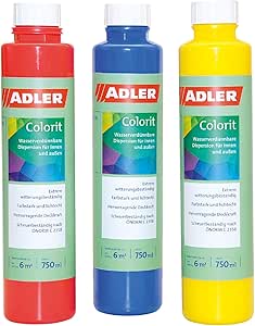 Colorit Af 506 Abtonfarbe 250ml Ocker Wandfarbe Volltonfarbe Adler Amazon De Baumarkt
