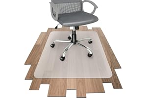 OFFICE MARSHAL Floordirekt PP – 10 tailles au choix – Tapis de Protection de sol avec Certifié TÜV Pour sols durs