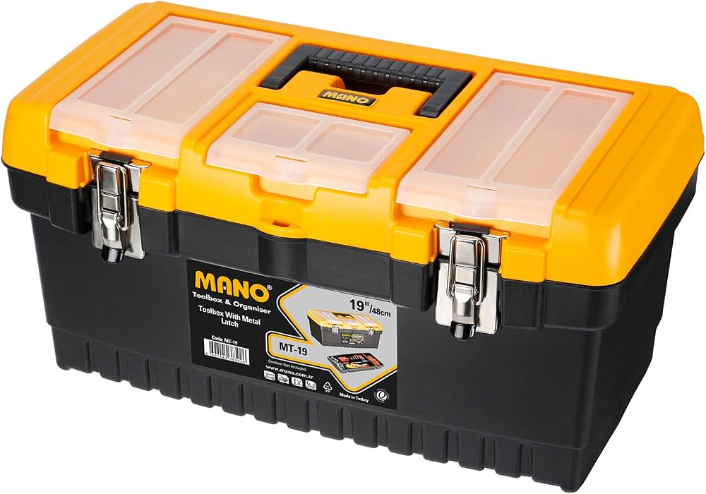Mano Grip Metal Kilitli Takım Çantası 19 MT19