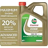 Castrol EDGE 0W-20 LL IV Engine Oil 4L, Brown