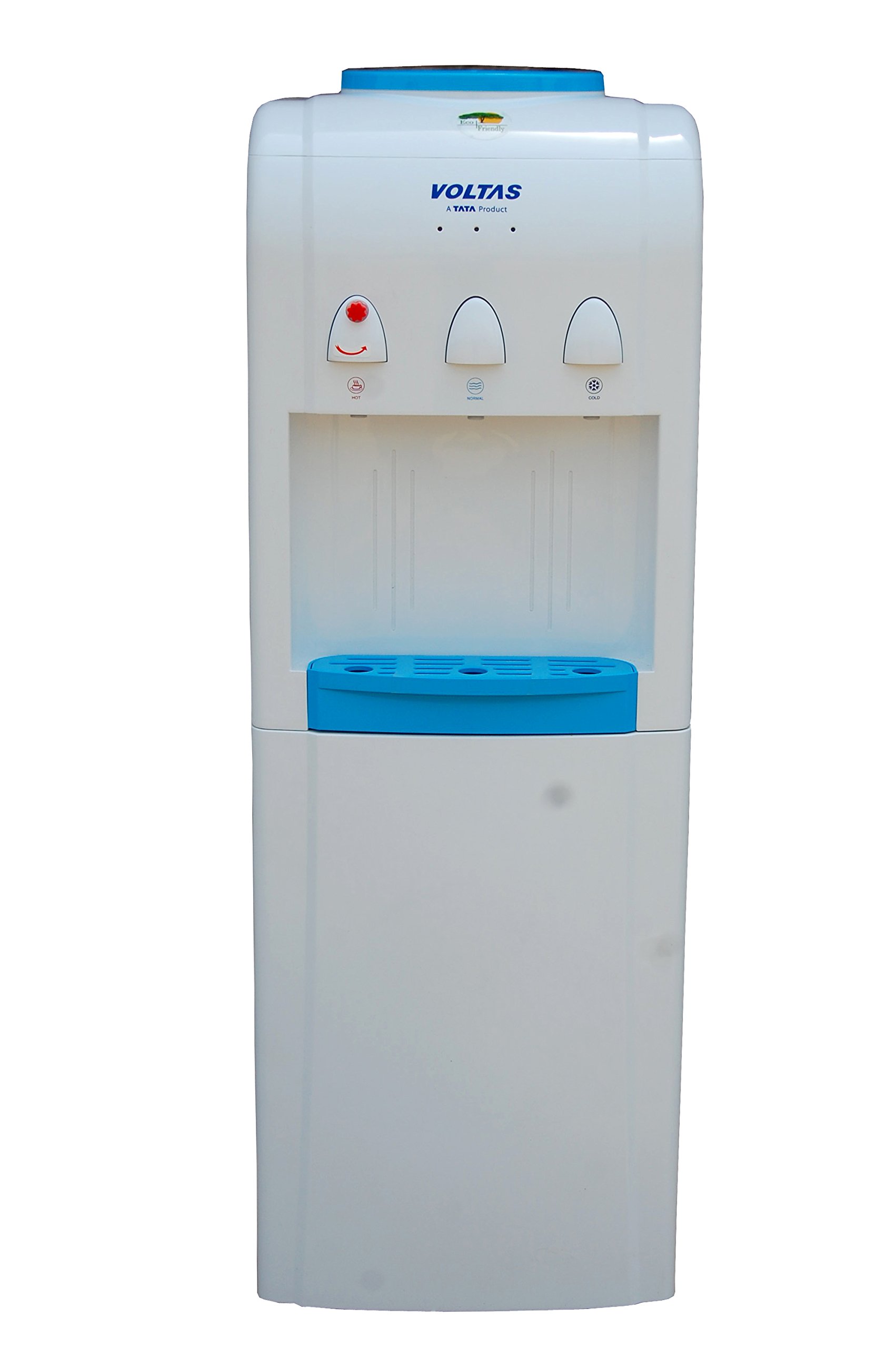 Voltas Pure-R Water Dispenser with Refrigerator (510 Watt), White
