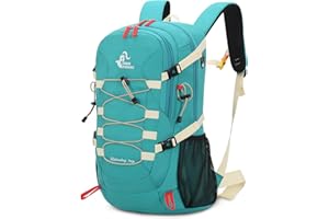 Bseash Mochila de senderismo impermeable ligera de 40L con cubierta de lluvia, mochila de viaje para deportes al aire libre para acampar, escalada, esquí, ciclismo
