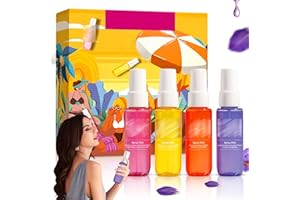 ZTBFHLZQ mini Set di Spray Profumati, 40 Ml Fragranza per Capelli e Corpo, profumo corpo spray da donna, set di profumi, da viaggio, regalo per donna