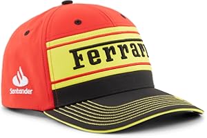 PUMA Scuderia Ferrari Casquette Monza 2023 édition spéciale - Rouge/Jaune/Noir - Taille Unique