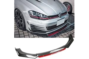 KJGE Auto Spoiler Frontali Paraurti Anteriore Splitter Labbro Inferiore Per VW Golf 7 7.5 MK7 MK7.5 GTI GTD R MK5 MK6 | Parti aerodinamiche Esterne per Auto