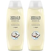 by Amazon Vanilla and Coconut Shower Gel, 2 x 500 ml