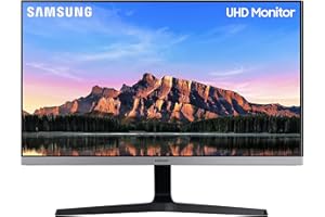 Samsung UHD Monitor U28R550UQP, 28 Zoll, IPS-Panel, 4K UHD-Auflösung, AMD FreeSync, Reaktionszeit 4 ms, Bildwiederholrate 60 
