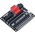 SEENGREAT RGB Matrix Adapter Board Converter for Raspberry Pi Series and Raspberry Pi Pico, with One HUB75 Interface, Two Power Input Connectors Type-C and DC-044