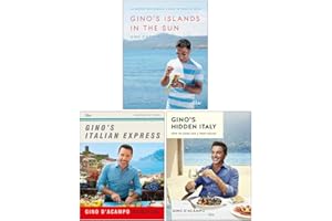 Gino D'Acampo Collection 3 Books Set (Gino's Islands in the Sun, Gino's Italian Express, Gino's Hidden Italy)