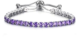 Zoomers Bracciale Donna con Zircone. Bracciale Regolabile