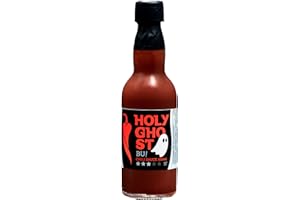 I LOVE SPICY Holy Ghost 100 ml Sauce Chili Piquante aux Arômes Prononcés de Cacao et de Cannelle; Sauce Pimentée Piquant 3/5