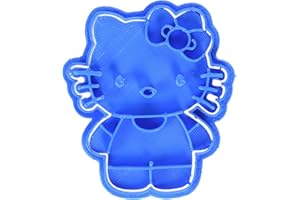 Cuticuter Hello Kitty Entera Cortador de Galletas, azul