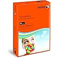 Xerox Symphony Coloured Paper Multifunctional Ream-Wrapped 80gsm A4 Orange Ref 3R93953 [500 Sheets]