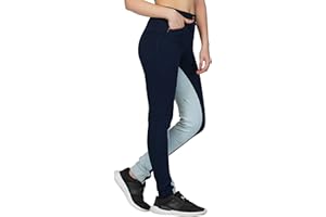 Avon Equine Women's Cotton/Lycra Horse Riding Jodhpurs with Front Pocket Ladies Soft Stretchy Two Tone Jodhpurs Jods Pants