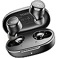 TOZO E1 Wireless Earbuds, Bluetooth 5.3 Ear Buds with Custom EQ, Premium Sound, Dual ENC Mics for Clear Calls, 30H Playtime, IPX6 Waterproof, Lightweight 3.9g, Comfortable In Ear Bluetooth Earphones