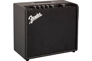 Fender Mustang LT 25 - Amplificatore Combo per Chitarra Elettrica, 25W, Modelli di Amp ed Effetti Integrati, adatta per Studio e Pratica, Nero