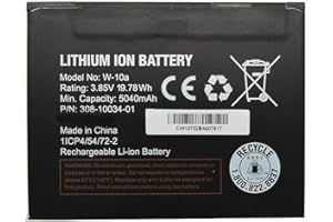 XITAIAN 3.85V 19.78Wh 5040mAh W-10A W10A Replacement Laptop Battery for Netgear NightHawk Router/Modem M1 MR1100