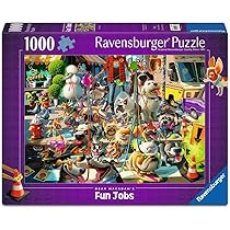 500 Pece Ravensburger 'The Sweet Shop' Another Lbrary Jgsaw! : R - View #9