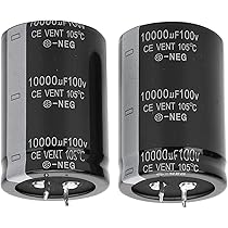 Cikonielf Condensateur 63V Condensateur électrolytique 4Pcs, Composant