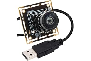 SVPRO Modulo fotocamera USB da 5 MP, 30 FPS, con obiettivo M12, scheda webcam grandangolare a 120 gradi, IMX335, visione computerizzata in condizioni di scarsa illuminazione, fotocamera industriale