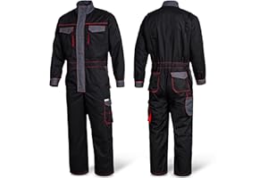 SAFETYTEX Winteroverall Overall Warm Winter gefüttert Arbeitsoverall Thermo Overall Arbeitskombi Rallyoverall Schutzanzug