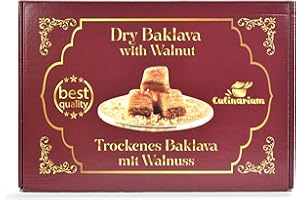 PROPARTS Turkish delight Süßigkeiten box. Baklava 650g. Gebäck Mit Pistazien oder Walnüsse. Perfekte Geschenkbox Geburtstag. Süßigkeiten aus aller Welt fur Feinschmecker.Türkische süßigkeiten (Walnuss)