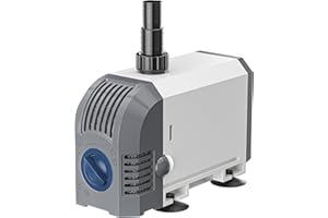 everfarel pompa acqua 15W 900L/H Pompa laghetto regolabile, pompa per laghetto, pompa sommersa per giardino, acquario, stagno