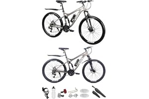 GENERIC 26”, 27.5 Inch Mountain Bike, Adult Bicycle, Teenager Bike, Unisex MTB, Men & Women’s Bike, Sport’s Cycle, 20 KG Lightweight, Dual Disc Brake, 21 Speed
